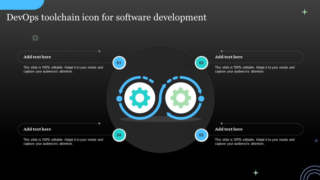 DevOps Toolchain Icon For Software Development
