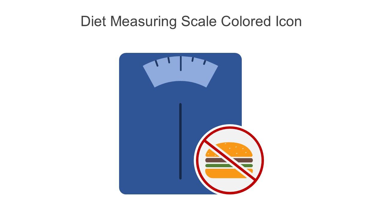 Diet Measuring Scale Colored Icon In Powerpoint Pptx Png And Editable Eps Format Slide01