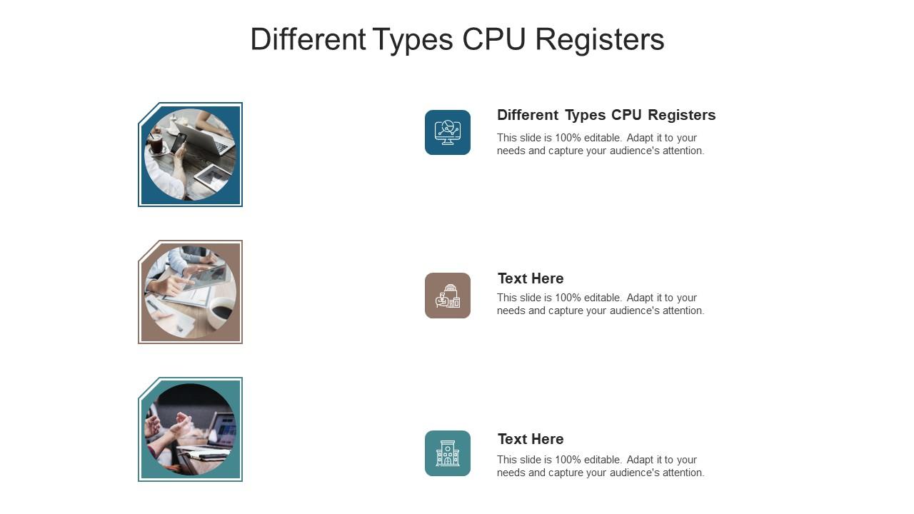 Different types cpu registers ppt powerpoint presentation icon example cpb Slide01