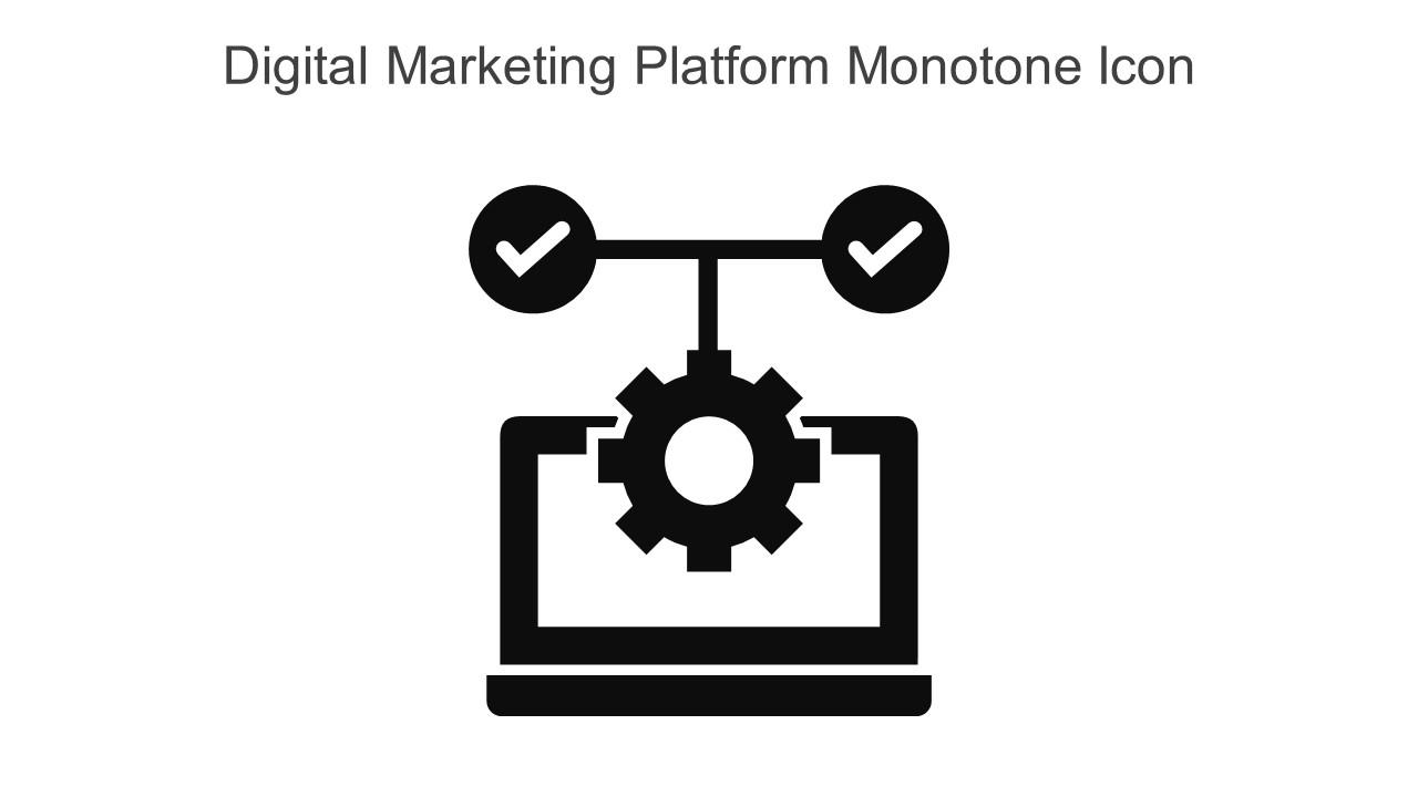 Digital Marketing Platform Monotone Icon In Powerpoint Pptx Png And Editable Eps Format Slide01