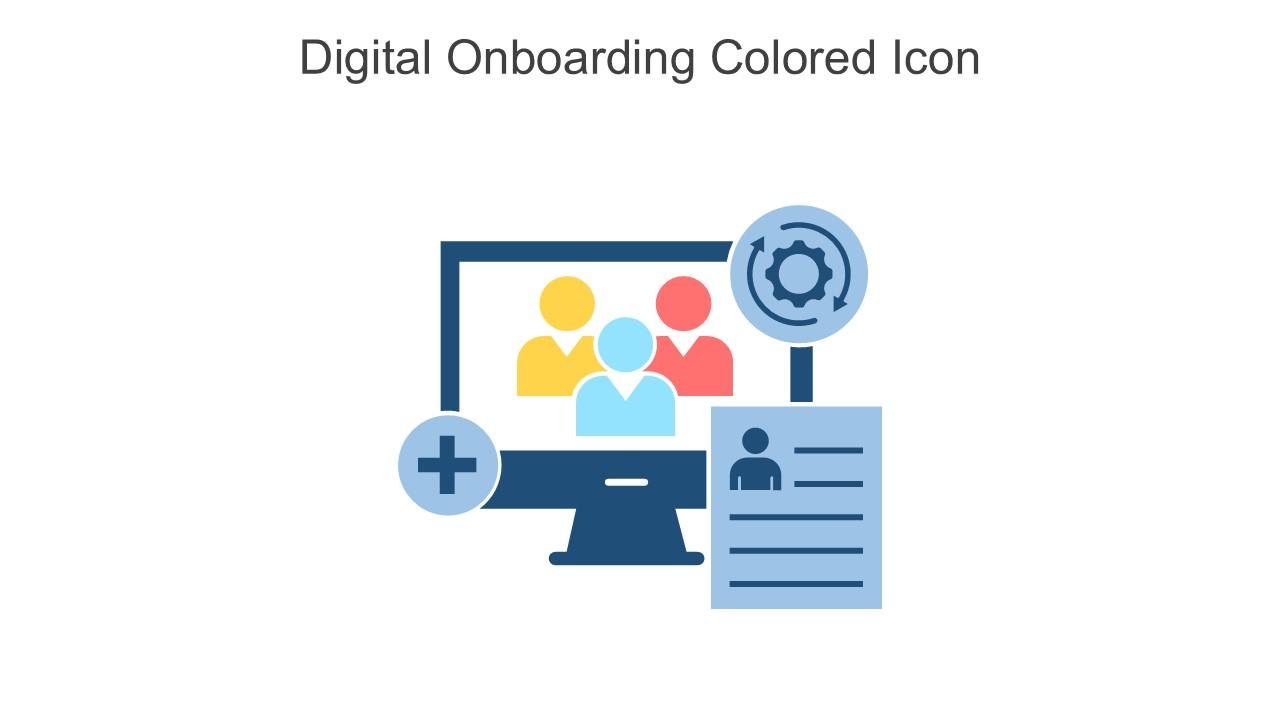 Digital Onboarding Colored Icon In Powerpoint Pptx Png And Editable Eps Format