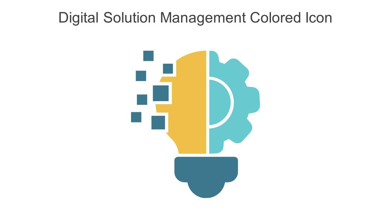 Digital Solution Management Colored Icon In Powerpoint Pptx Png And Editable Eps Format Slide01