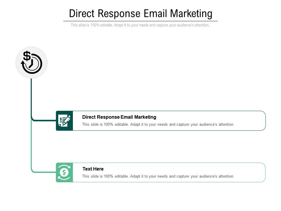 Direct response email marketing ppt powerpoint presentation summary icons cpb Slide01