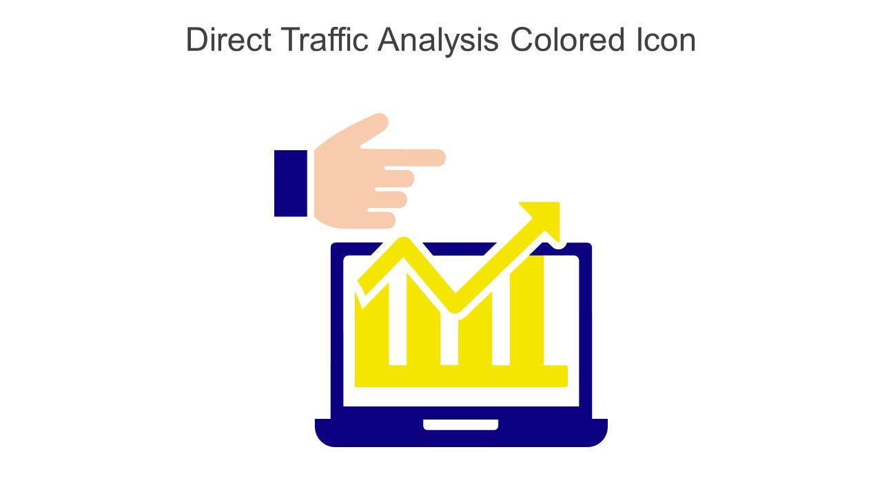 Direct Traffic Analysis Colored Icon In Powerpoint Pptx Png And Editable Eps Format Slide01