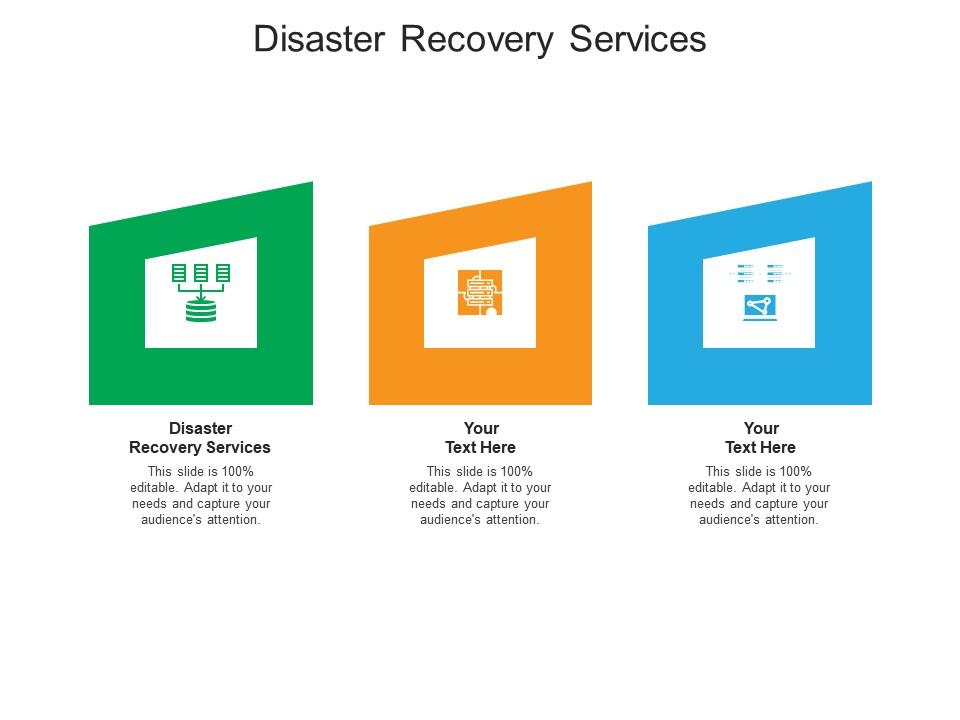 Disaster recovery services ppt powerpoint presentation icon show cpb Slide01