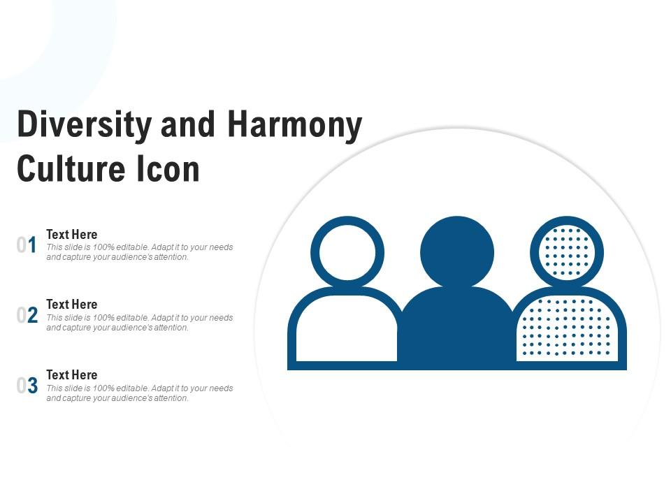 Diversity and harmony culture icon Slide01