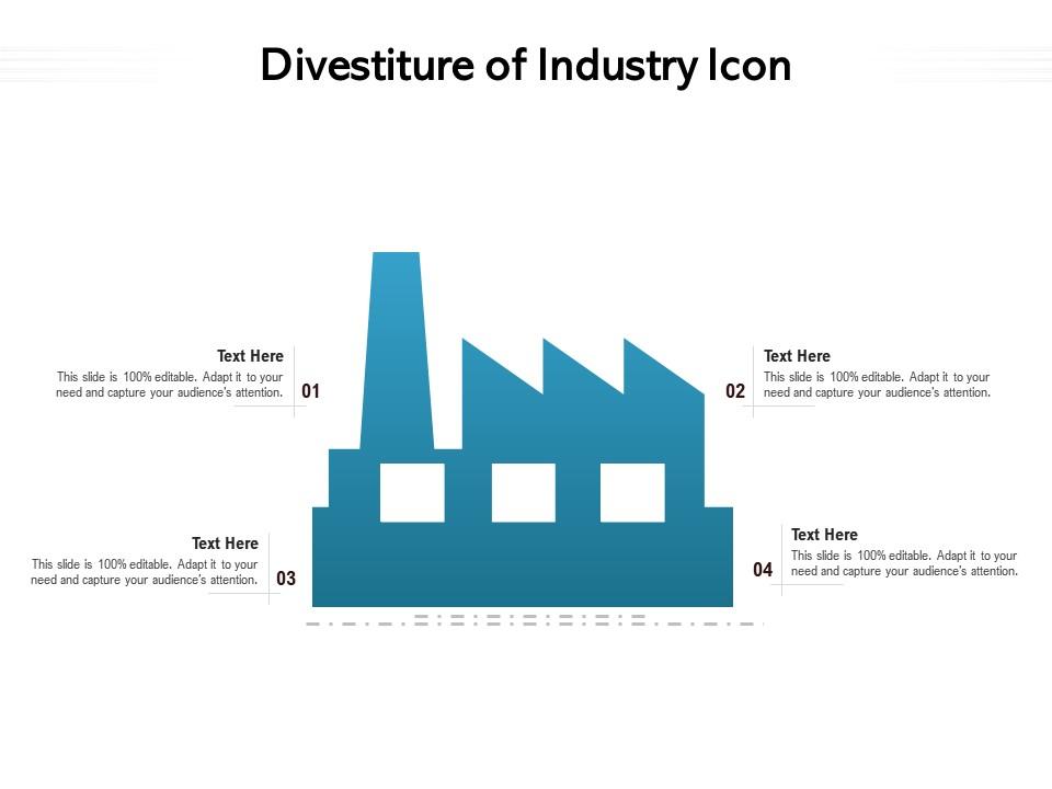 Divestiture of industry icon Slide01