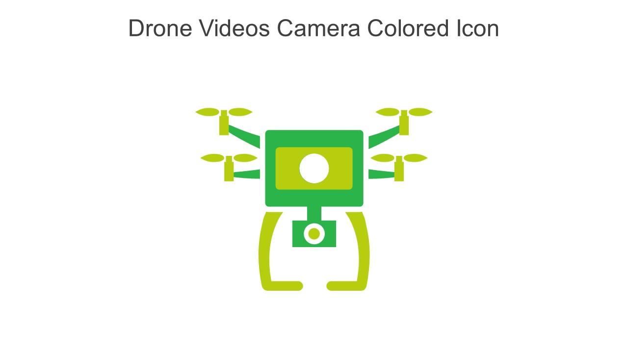 Drone Videos Camera Colored Icon In Powerpoint Pptx Png And Editable Eps Format