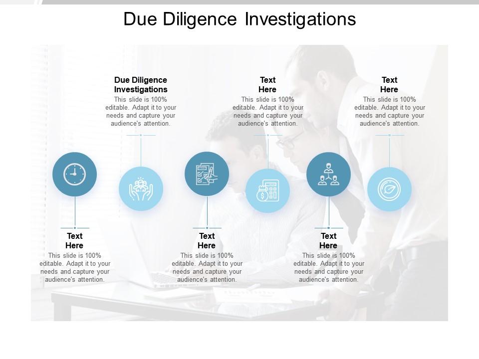 Due diligence investigations ppt powerpoint presentation icon background images cpb Slide01