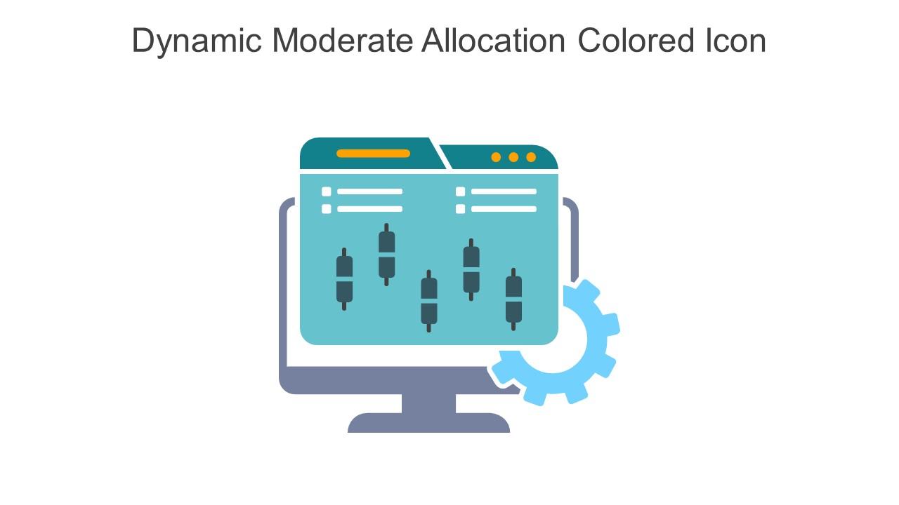 Dynamic Moderate Allocation Colored Icon In Powerpoint Pptx Png And Editable Eps Format