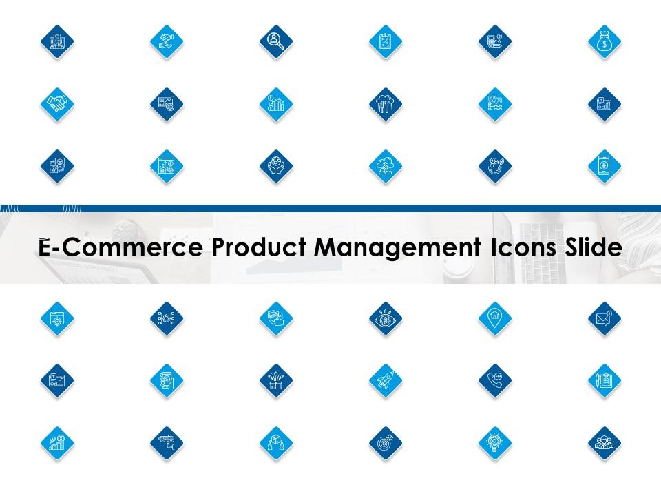 E commerce product management icons slide ppt powerpoint presentation styles infographics Slide01