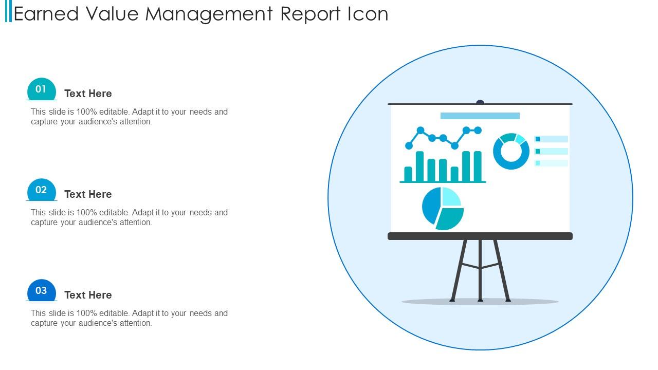 Earned Value Management Report Icon Slide01