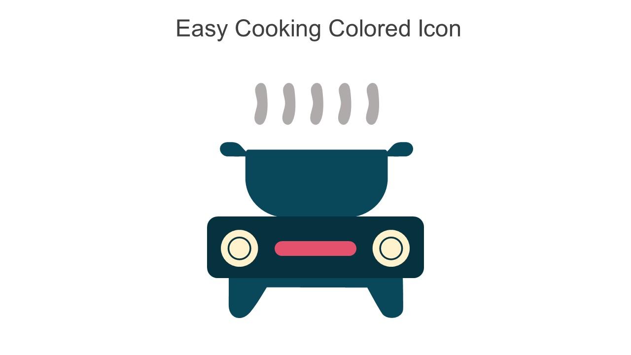 Easy Cooking Colored Icon In Powerpoint Pptx Png And Editable Eps Format