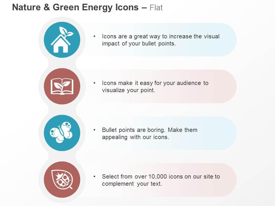 Eco friendly home insects protection nature ppt icons graphics Slide01