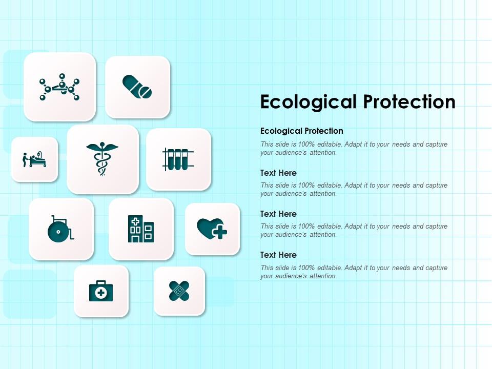 Ecological protection ppt powerpoint presentation icon design templates Slide01