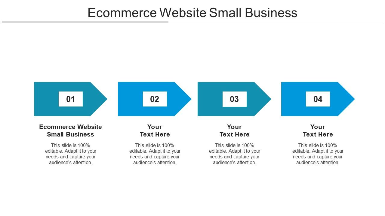 Ecommerce website small business ppt powerpoint presentation slides icons cpb Slide01