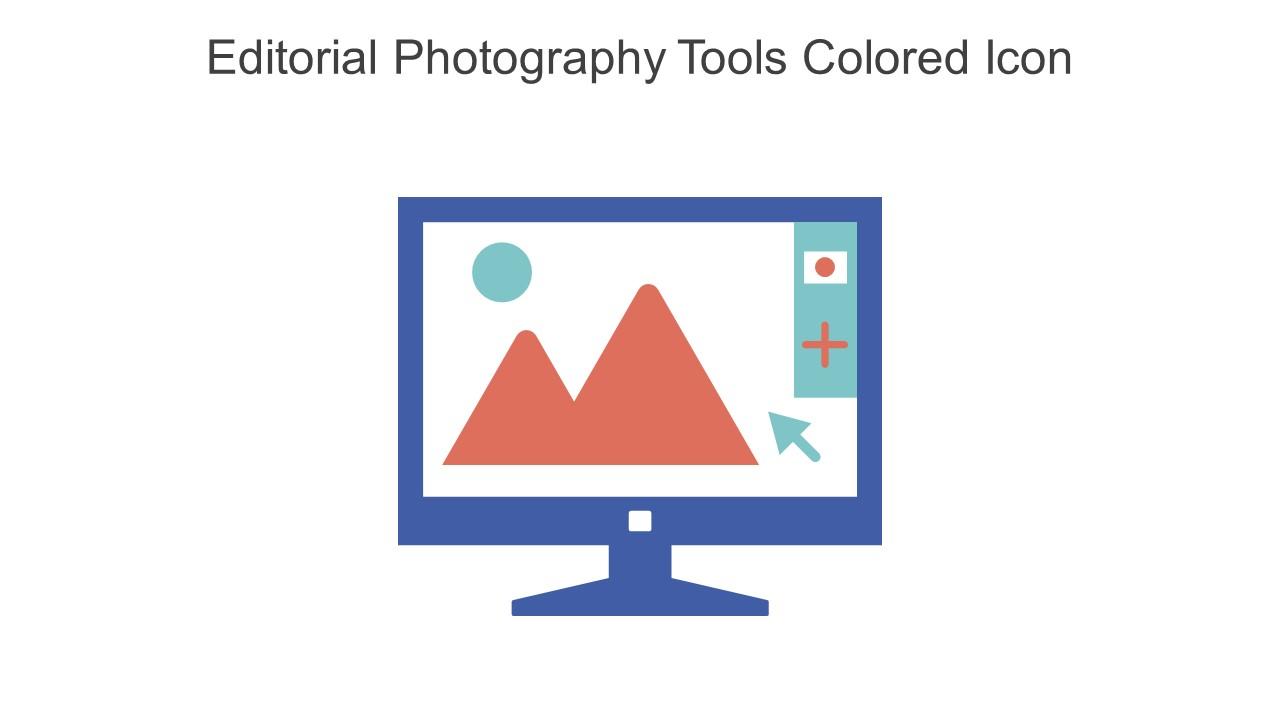 Editorial Photography Tools Colored Icon Icon In Powerpoint Pptx Png And Editable Eps Format Slide01