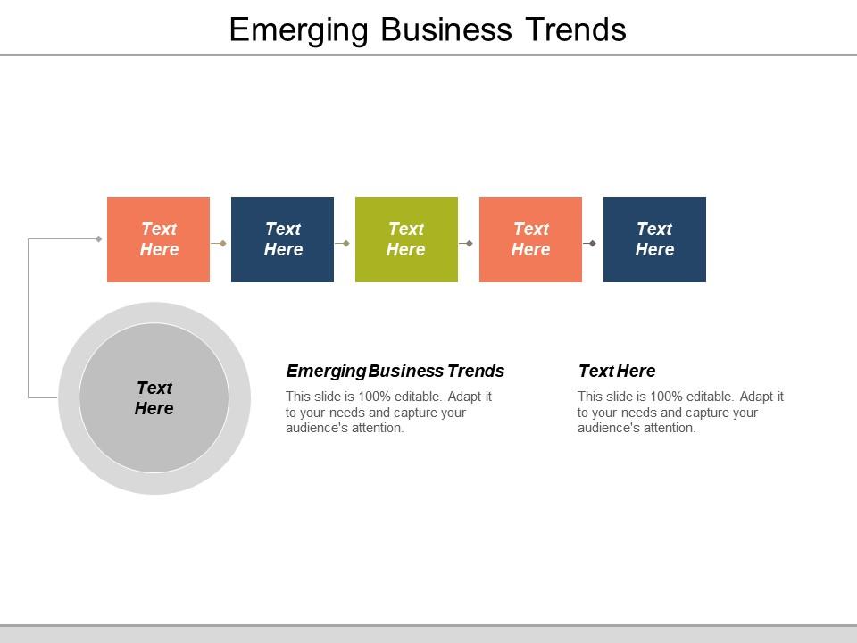 Emerging business trends ppt powerpoint presentation icon graphics example cpb Slide01