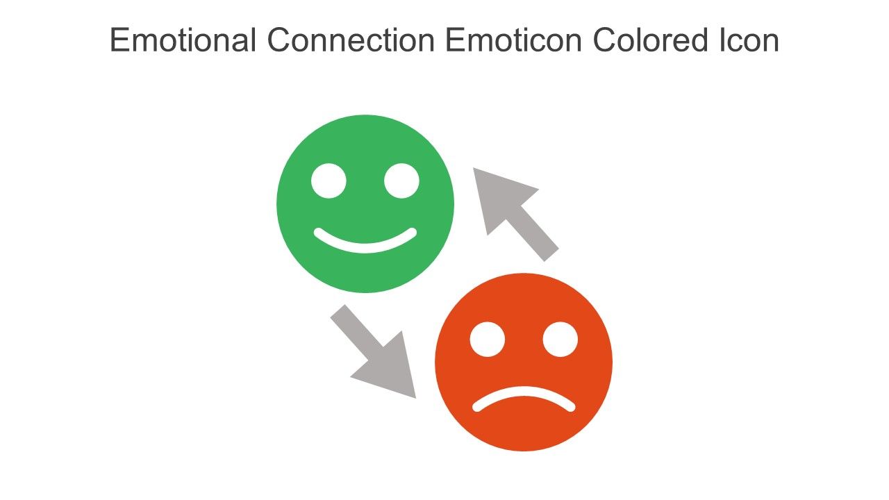 Emotional Connection Emoticon Colored Icon In Powerpoint Pptx Png And Editable Eps Format Slide01