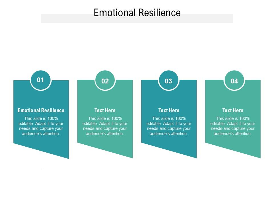 Emotional resilience ppt powerpoint presentation icon slide download cpb Slide01