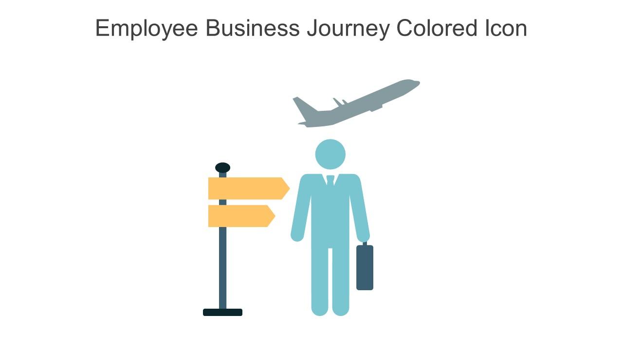 Employee Business Journey Colored Icon In Powerpoint Pptx Png And Editable Eps Format Slide01