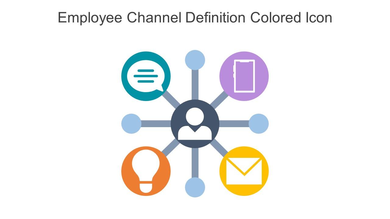 Employee Channel Definition Colored Icon In Powerpoint Pptx Png And Editable Eps Format Slide01