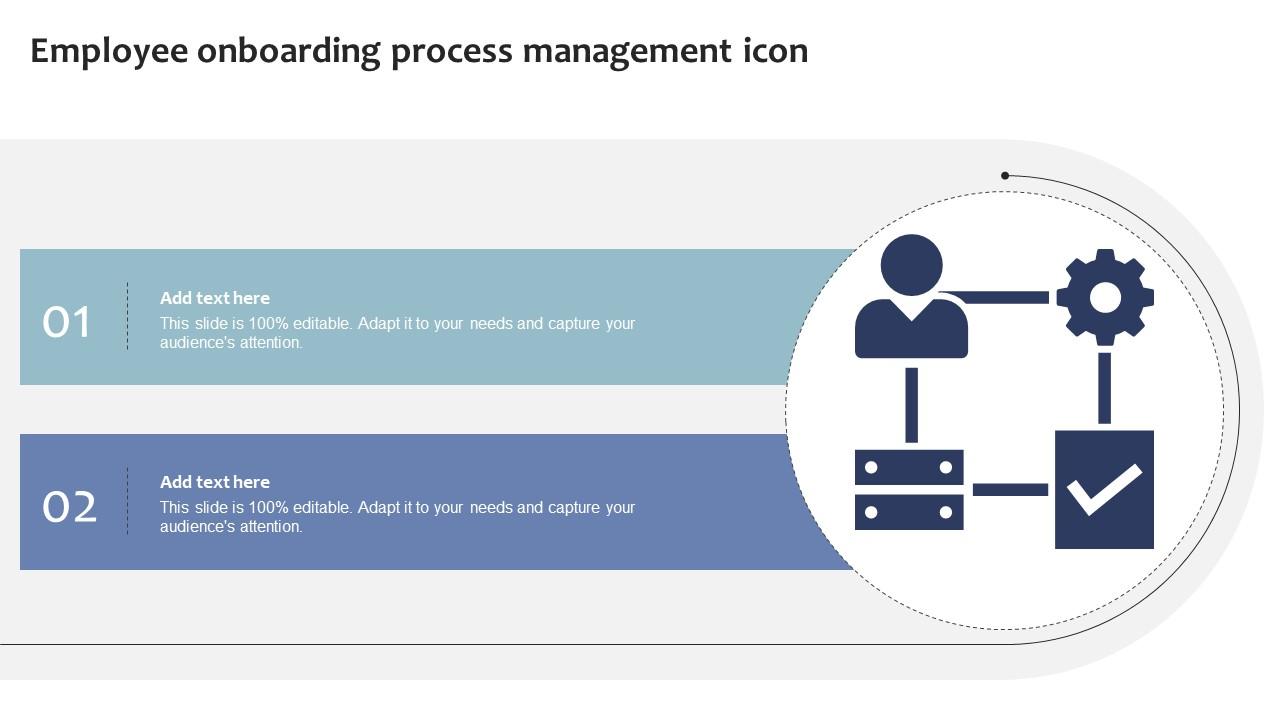Employee Onboarding Process Management Icon