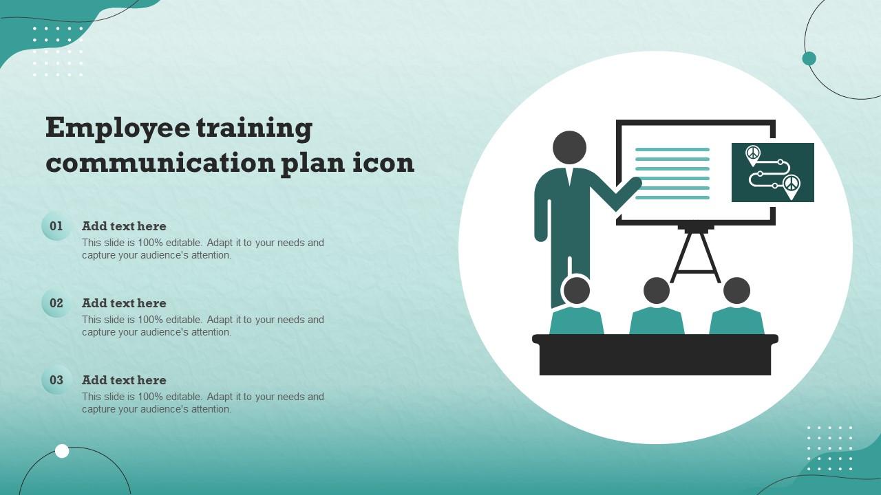 Employee Training Communication Plan Icon