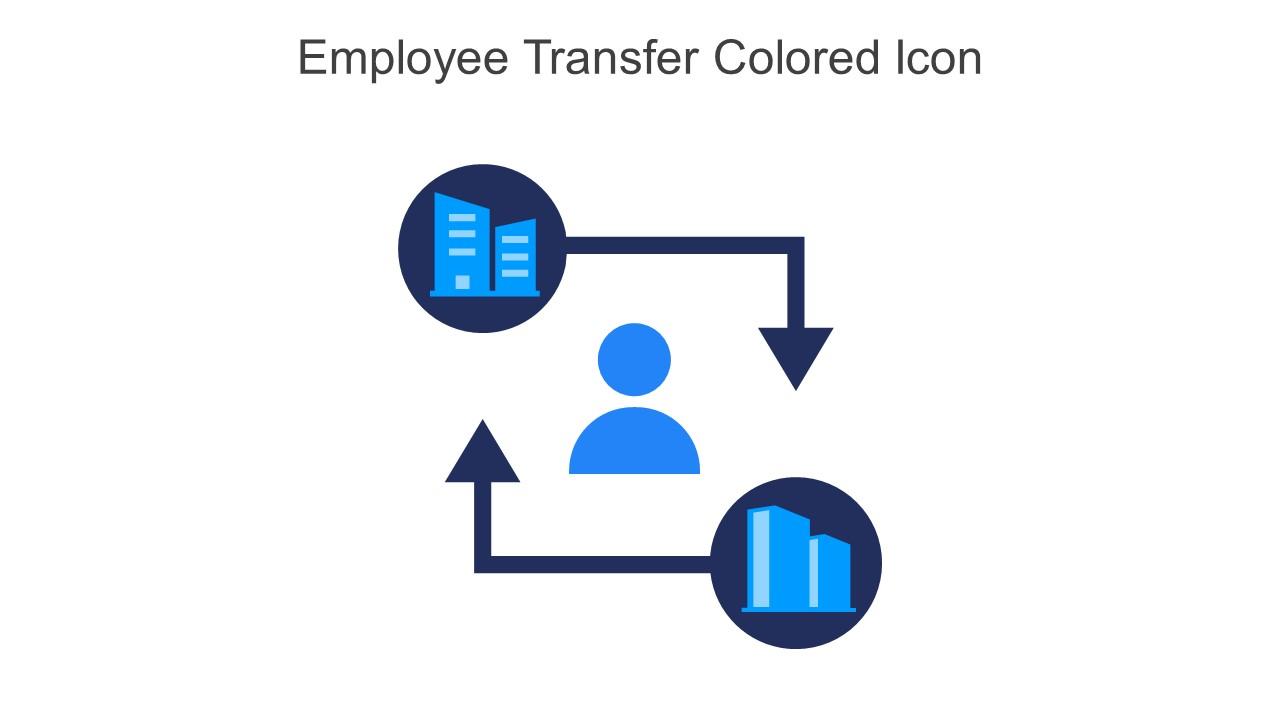 Employee Transfer Colored Icon In Powerpoint Pptx Png And Editable Eps Format Slide01