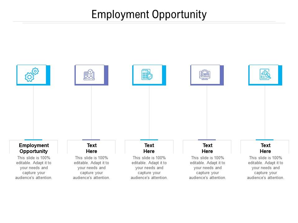 Employment opportunity ppt powerpoint presentation icon example cpb Slide01