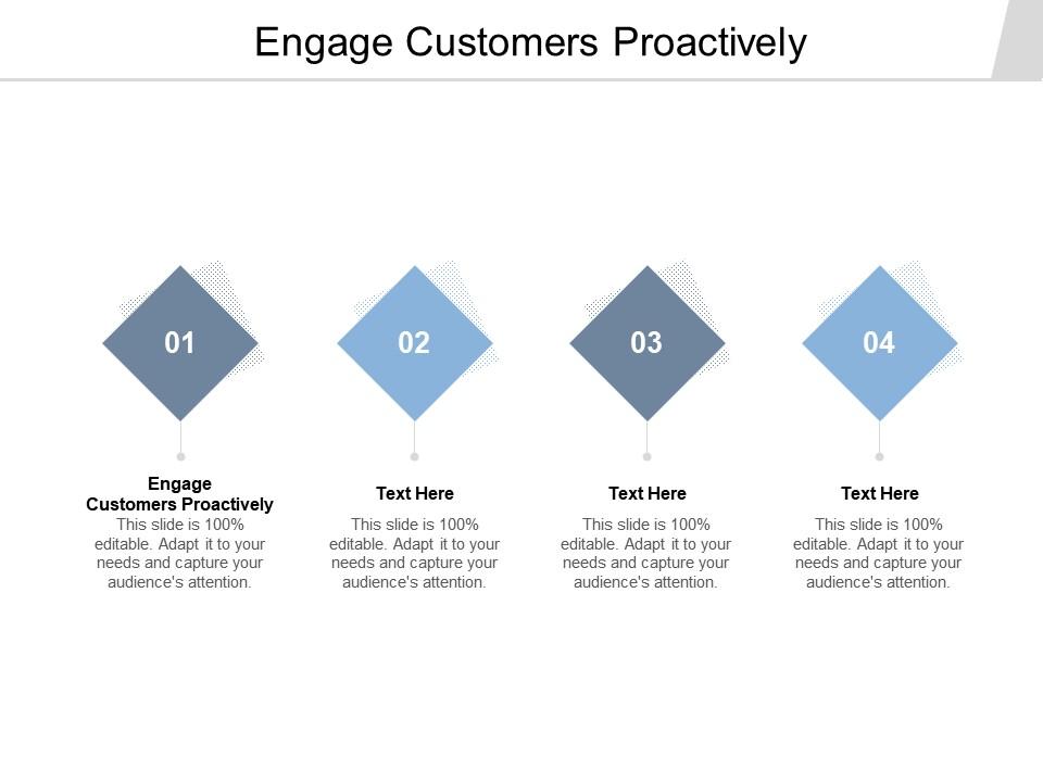 Engage customers proactively ppt powerpoint presentation portfolio icon cpb Slide01