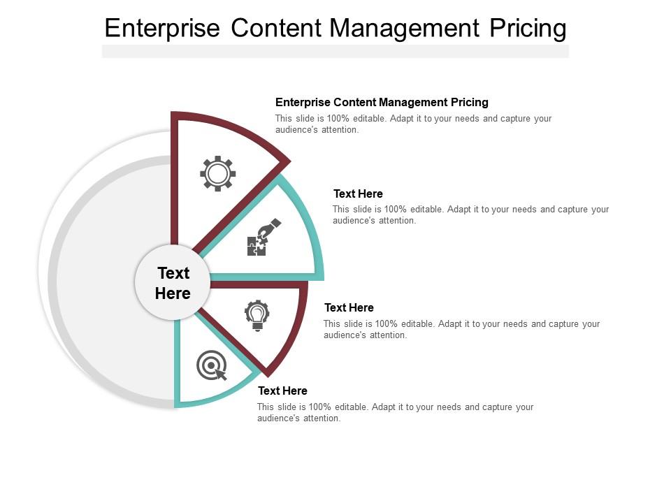 Enterprise content management pricing ppt powerpoint presentation icon file formats cpb Slide01