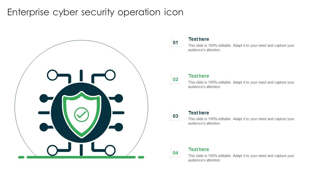 Enterprise Cyber Security Operation Icon Slide01