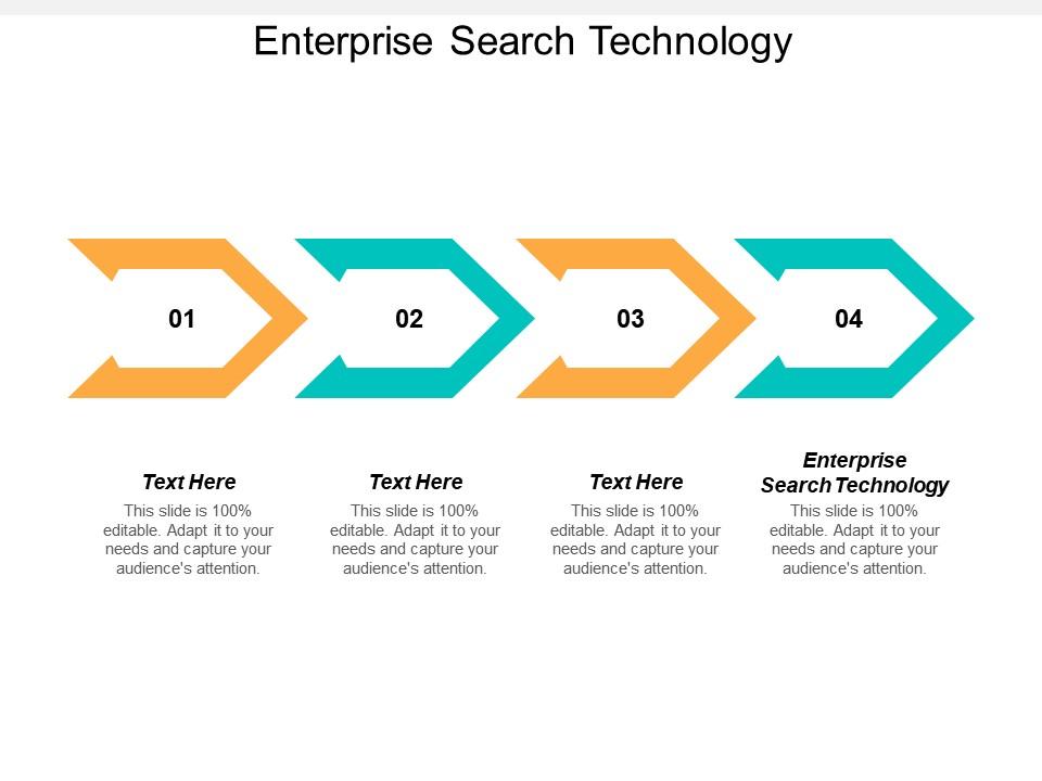 Enterprise search technology ppt powerpoint presentation icon rules cpb Slide01