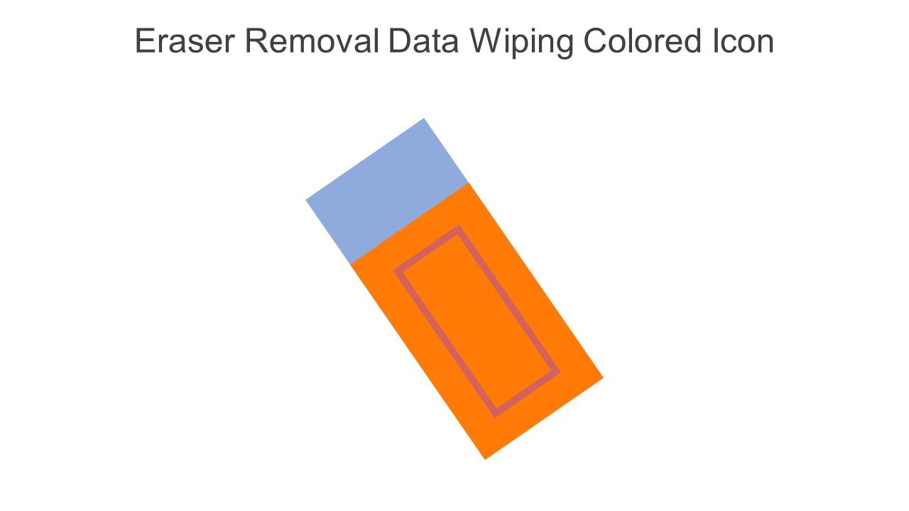 Eraser Removal Data Wiping Colored Icon In Powerpoint Pptx Png And Editable Eps Format