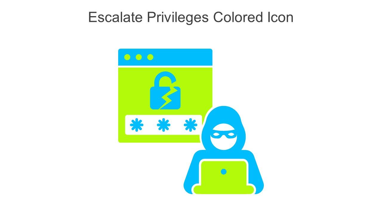 Escalate Privileges Colored Icon In Powerpoint Pptx Png And Editable Eps Format Slide01