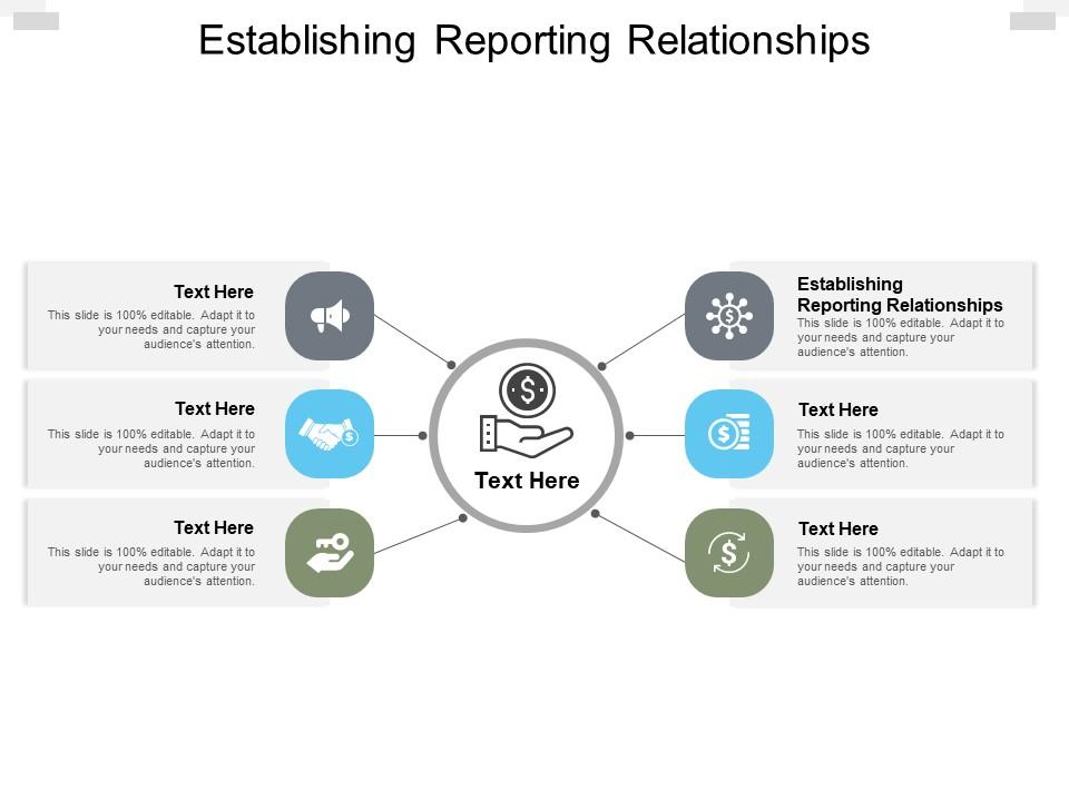 Establishing reporting relationships ppt powerpoint presentation icon cpb Slide01