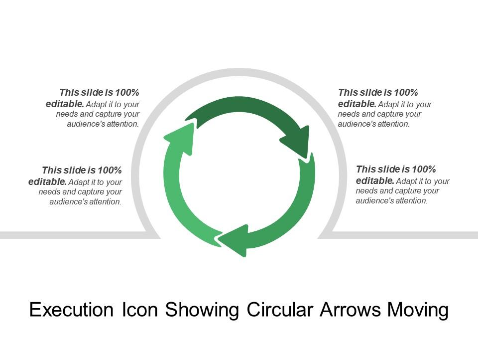 Execution icon showing circular arrows moving Slide01