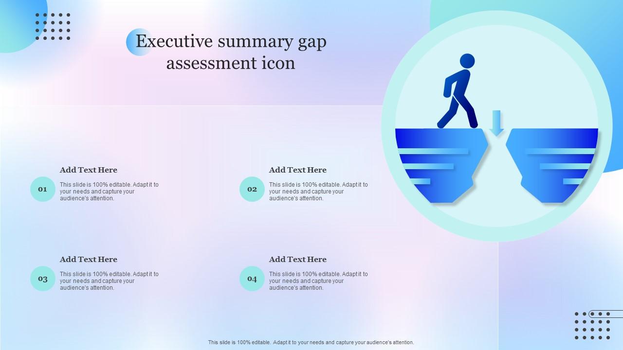 Executive Summary Gap Assessment Icon