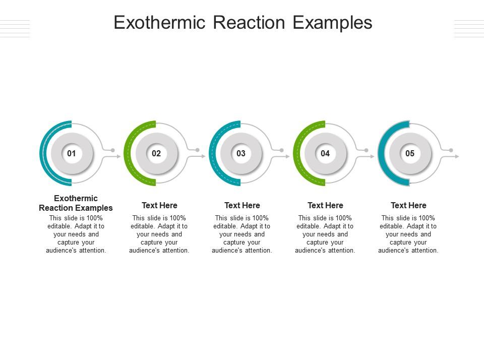 Exothermic reaction examples ppt powerpoint presentation icon show cpb Slide01