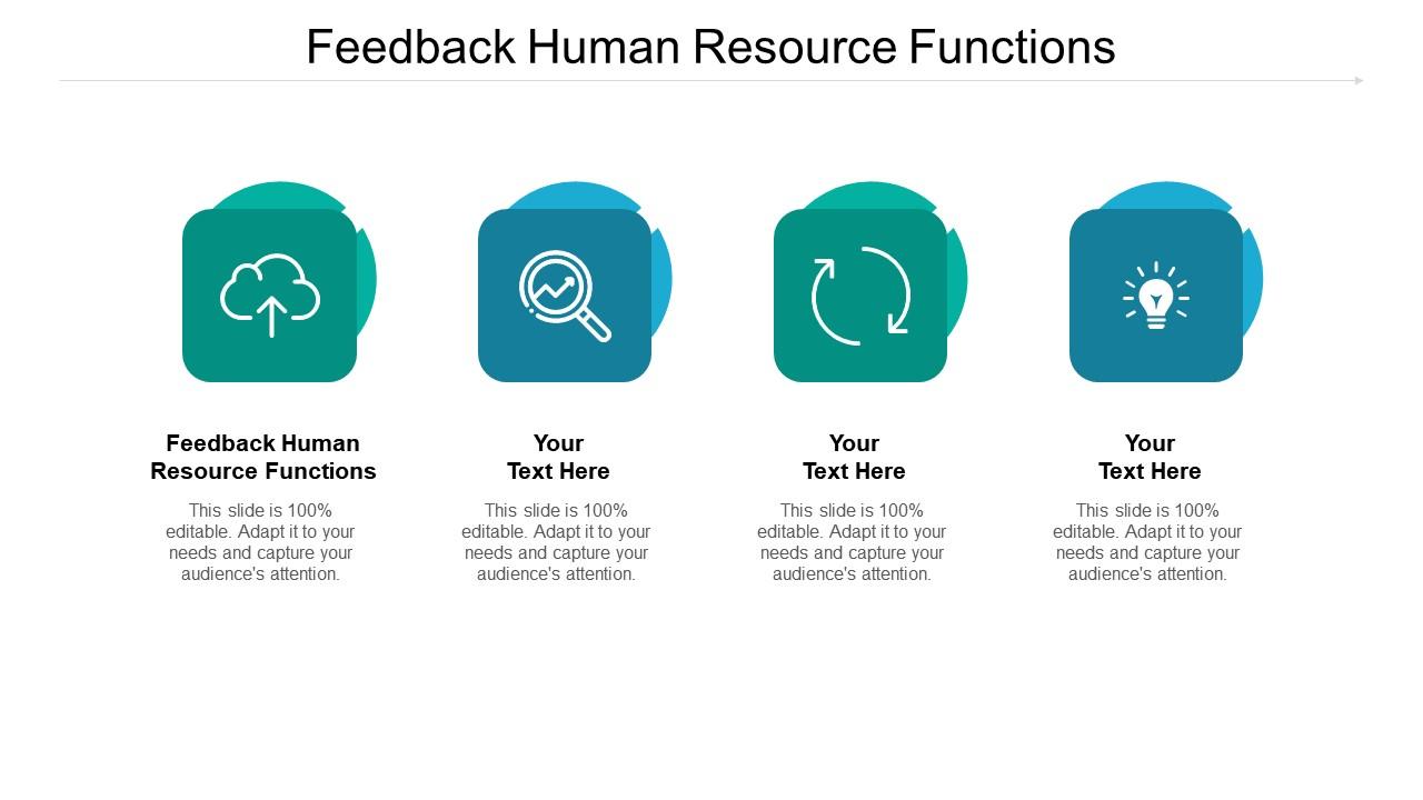 Feedback human resource functions ppt powerpoint presentation icon show cpb Slide01