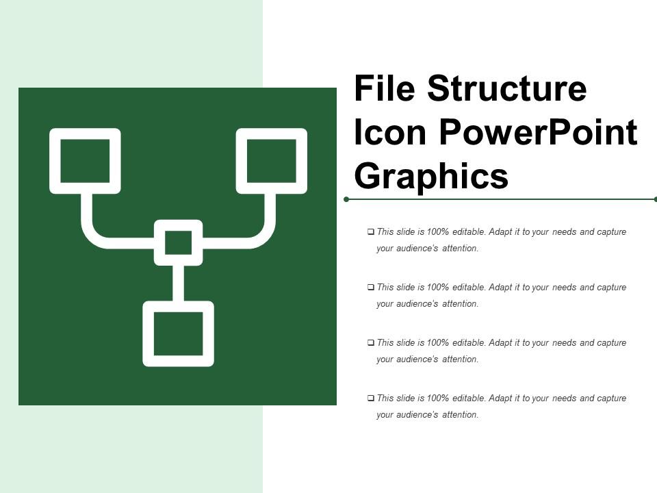 File structure icon powerpoint graphics Slide01