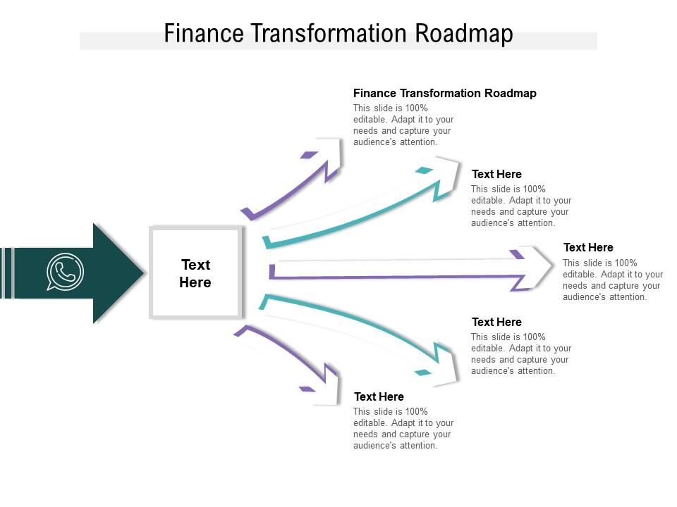 Finance transformation roadmap ppt powerpoint presentation icon rules cpb Slide01