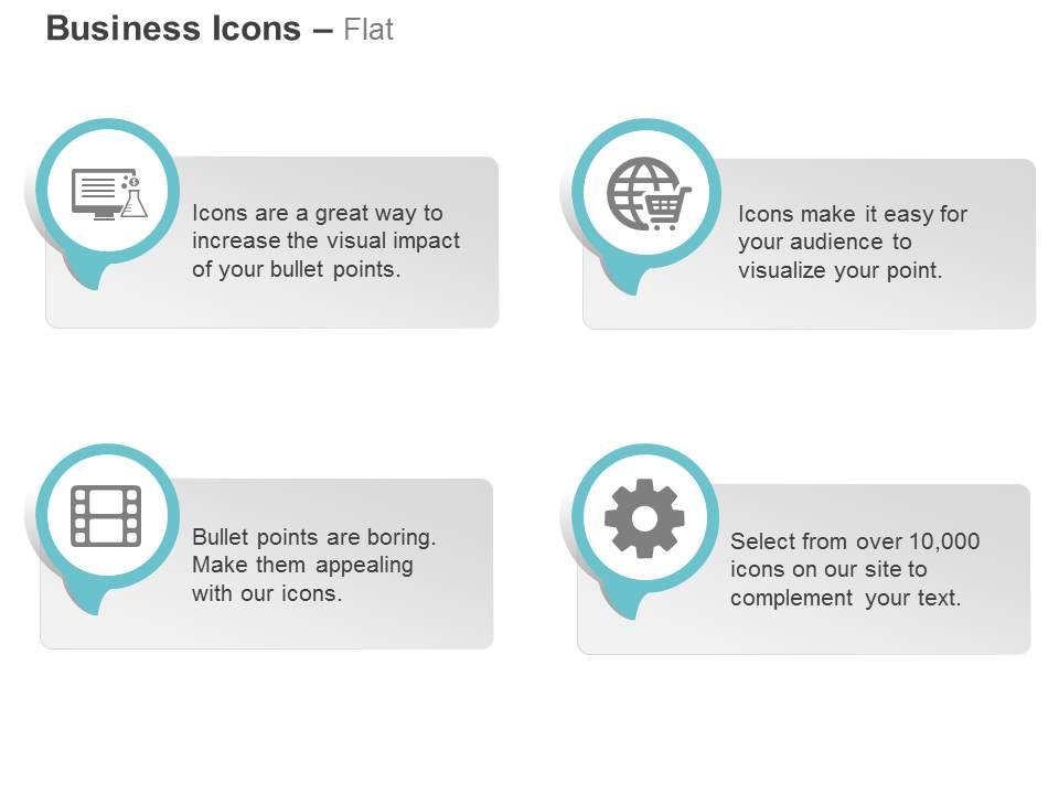Financial analysis global marketing solutions film cog ppt icons graphics Slide01