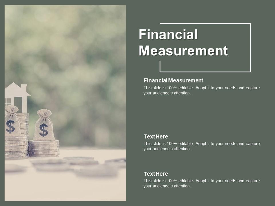Financial measurement ppt powerpoint presentation summary icons cpb Slide01