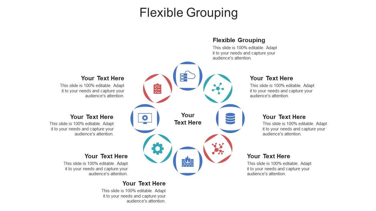 Flexible grouping ppt powerpoint presentation icon aids cpb Slide01