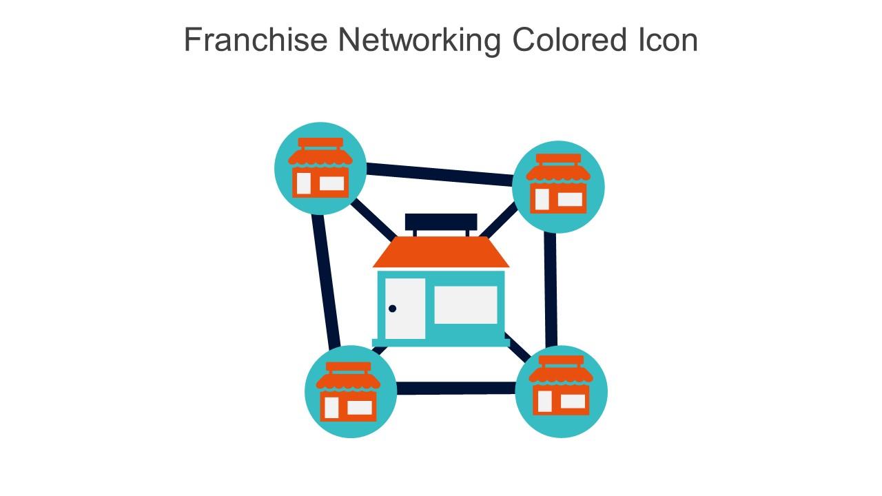 Franchise Networking Colored Icon In Powerpoint Pptx Png And Editable Eps Format Slide01