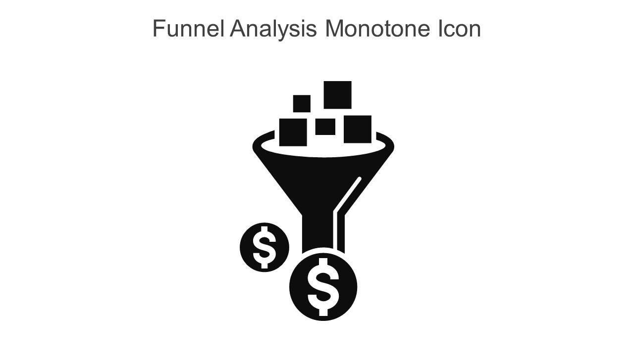 Funnel Analysis Monotone Icon In Powerpoint Pptx Png And Editable Eps Format