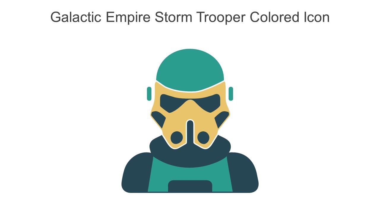 Galactic Empire Storm Trooper Colored Icon In Powerpoint Pptx Png And Editable Eps Format