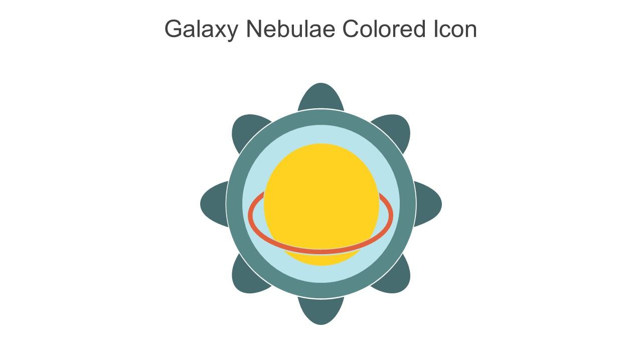 Galaxy Nebulae Colored Icon In Powerpoint Pptx Png And Editable Eps Format